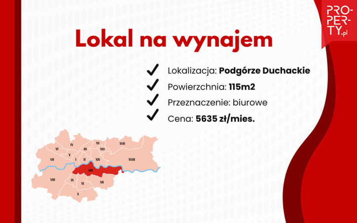 Lokal Wynajem Kraków Podgórze 1